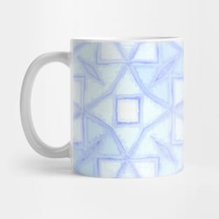 Blue Disco Ball Funky Abstract Mug